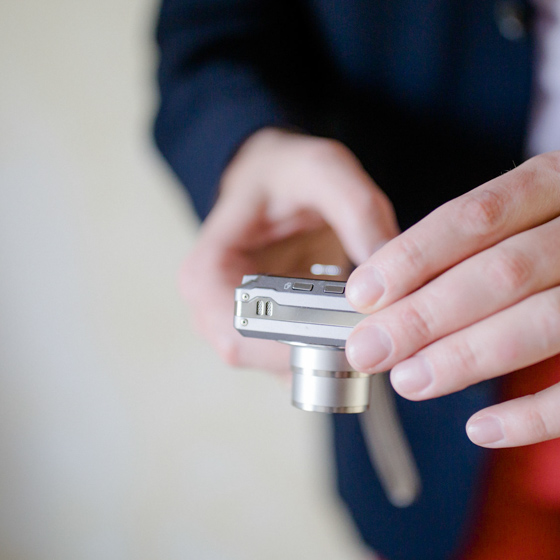 TROI :: Christian Scheiber und die Kamera :: Foto © Karin Bergmann